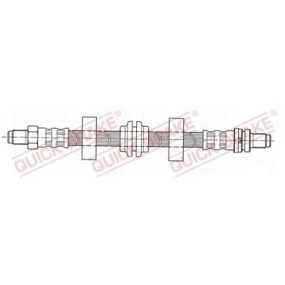 Kuva Jarruletku, Taka akseli, oikea, vasen FORD COUGAR, MONDEO I, II, Sedan II OE 1025018, 1071639, 1071939
