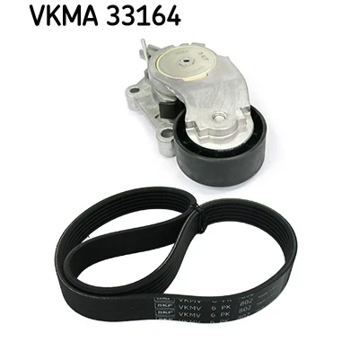 Kuva SKF VKMA 33164 Moniurahihnasarja FORD: FOCUS Mk3 Van / Farmari, 2 Limousine, 3 Turnier, PEUGEOT: 308 I Hatchback, 307 SW, SW