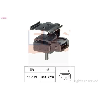 Kuva EPS 1.993.068 Paineilma Anturi, Korkeus Made in Italy OE Equivalent VOLVO: V70 I