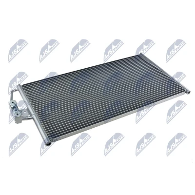 Kuva NTY CCS BM 018 Ilmastoinnin Lauhdutin ilman vedenerotinta Alumiini BMW: 5 Sedan, Touring, 7