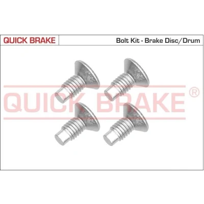 Kuva QUICK BRAKE 11663K Ruuvi, Jarrulevy RENAULT: LAGUNA 1, 1 Grandtour, MEGANE 2 Stufenheck, OPEL: Vivaro A Combi, DACIA: Logan I Express