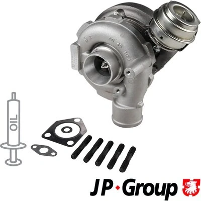 Kuva JP GROUP 1417400200 Turboahdin Pakokaasuahdin sis. tiivistesarjan BMW: 5 Touring