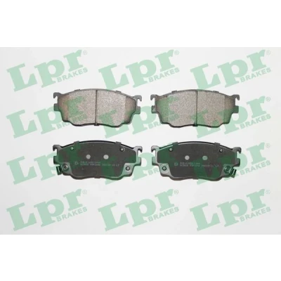 Kuva LPR 05P1046 Jarrupalat MAZDA: 626 V Hatchback, Sedan, 323 F 6