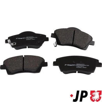 Kuva JP GROUP 4963604510 Jarrupalat Etuakseli Ilman kulumisenilmaisinta VOLVO: XC40 (536) D4 2.0 AWD, Polestar T5 Plug in Hybrid, T2