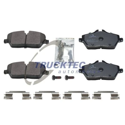 Kuva TRUCKTEC AUTOMOTIVE 08.34.120 Jarrupalat Etuakseli BMW: 1 Hatchback, 2 Active Tourer, Coupe, MINI: Clubman, FORD: Focus