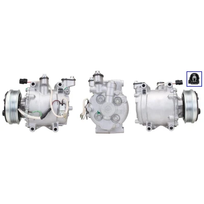 Kuva ELSTOCK 51 0990 Ilmastoinnin Kompressori PAG 46 R134a HONDA: CIVIC 8 Hatchback