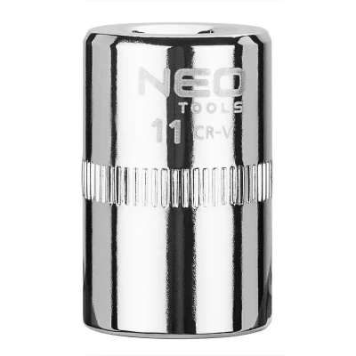 Kuva NEO TOOLS 08 229 Hylsyavain 1/4 3124 11 mm Kromi vanadium teräs SuperLock