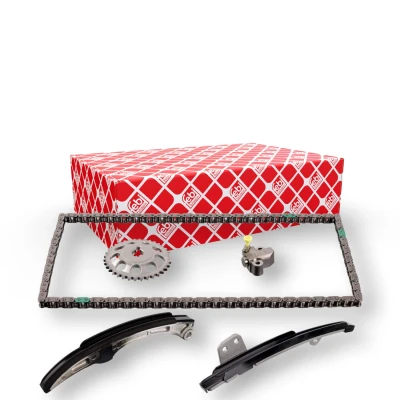 Kuva FEBI BILSTEIN 108050 Jakoketjusarja Yksinkertainen, Ketju koteloitu TOYOTA: Corolla IX Hatchback, Yaris I II Hatchback