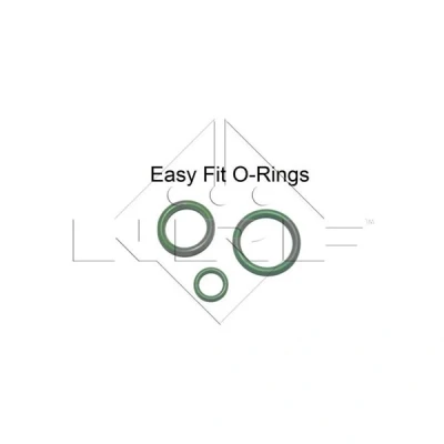 Kuva NRF EASY FIT 35388 Ilmastoinnin Lauhdutin Tiivisterenkaalla 12,9 9,5 Alumiini 410
