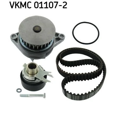 Kuva SKF VKMC 01107 2 Vesipumppu + Jakohihnasarja Tiivisteillä 135 VOLKSWAGEN: Polo IV Hatchback, SEAT: Ibiza 3, Córdoba II Sedan