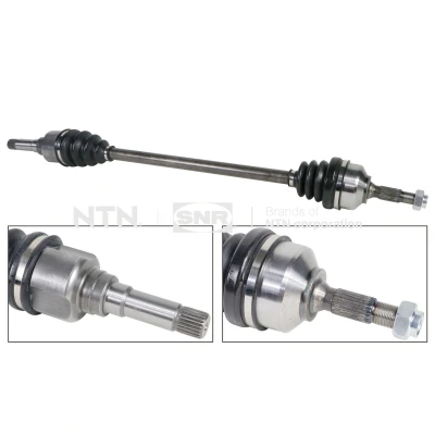 Kuva SNR DK66.026 Vetoakseli Etuakseli, oikea 840 CITROËN: C2 Hatchback, C3 I Hatchback