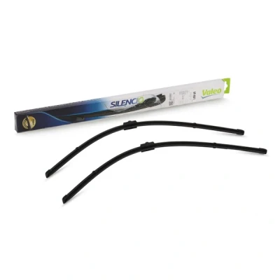 Kuva Pyyhkijänsulka Valeo Silencio X.trm, Flat Blade Set 574310 Edessä Rungottomat Pinnakiinnitys VOLKSWAGEN: Golf Plus / Crossgolf, Touran I