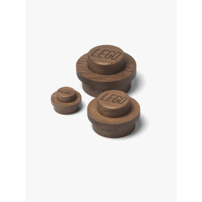 Kuva LEGO 1x1 Puiset Seinäripustimet, Oak Dark Stained