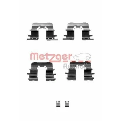 Kuva METZGER 109 1290 Tarvikesarja, Jarrupala TOYOTA: Avensis Verso
