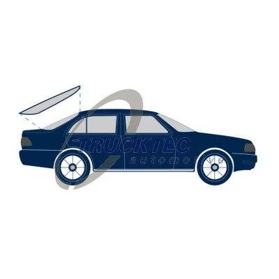 Kuva TRUCKTEC AUTOMOTIVE 02.50.003 Tiiviste, Takalasi MERCEDES BENZ: W123 Sedan