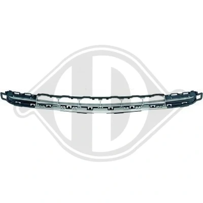 Kuva DIEDERICHS 4226545 Puskurin Ritilä Yläpuolella, Edessä Priority Parts PEUGEOT: 207 Hatchback