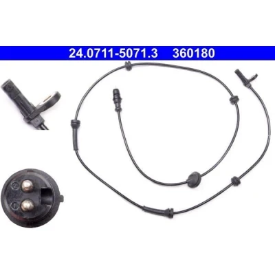 Kuva ATE 24.0711 5071.3 ABS Anturi 1280 FIAT: Doblo I Cargo