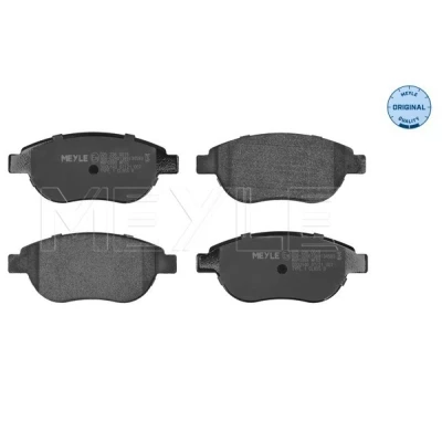 Kuva MEYLE 025 236 0019 Jarrupalat ORIGINAL Quality Etuakseli Ilman kulumisenilmaisinta Huudonvaimennuspellillä PEUGEOT: 307 Hatchback, SW