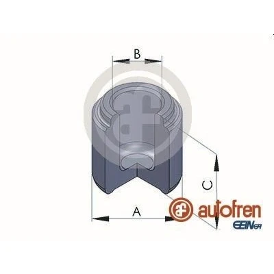 Kuva AUTOFREN SEINSA D025118 Jarrusatulan Mäntä 34 Etuakseli TOYOTA: Land Cruiser 80, HILUX 4 Pick up