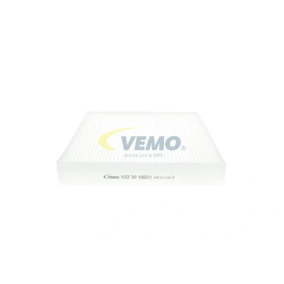 Kuva VEMO Original Quality V22 30 1003 Raitisilmasuodatin Siitepölysuodin, Suodatinpanos 220 225 35,5 Paperi CITROËN: Xsara Farmari