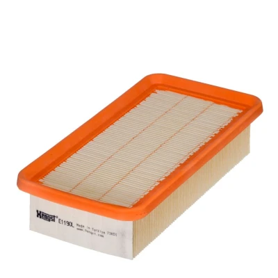Kuva HENGST FILTER E1190L Ilmansuodatin 57 135 263 Suodatinpanos KIA: RIO 2, HYUNDAI: ACCENT 3 Stufenheck