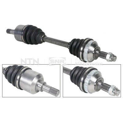 Kuva SNR DK66.036 Vetoakseli Etuakseli, vasen 583 Kumilaakerilla CITROËN: ZX Farmari, Xsara Hatchback