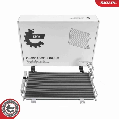 Kuva ESEN SKV 86SKV149 Ilmastoinnin Lauhdutin Vedenerottimella Alumiini 676mm