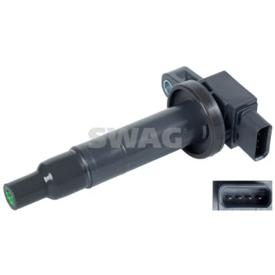 Kuva SWAG 81 92 8658 Sytytyspuola 12 Musta TOYOTA: Yaris I Hatchback, II Verso