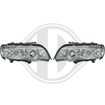 Kuva DIEDERICHS HD Tuning 1290380 Ajovalonheitinsarja BMW: X5 (E53) 4.4 i, 3.0 d, 4.6 is, i 2000 2006