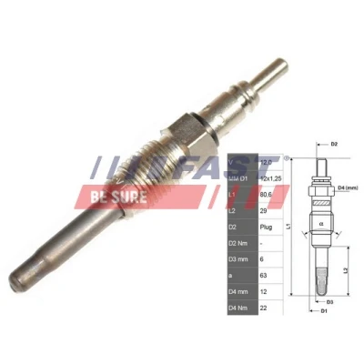 Kuva Hehkutulppa ALFA ROMEO, FIAT, LANCIA OE 60815294, 71713981