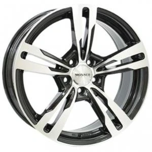 Kuva Monaco GP4 Gloss Black Polished 8x18 5/112 ET45 B66.5