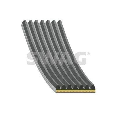 Kuva SWAG 33 10 9667 Moniurahihna 1057mm 7 EPDM (eteenipropeeni dieeni kumi) KIA: Optima / K5 Sportswagon