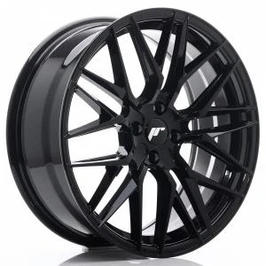 Kuva Japan Racing JR28 Gloss Black Machined Face 7x17 5/112 ET40 B66.6