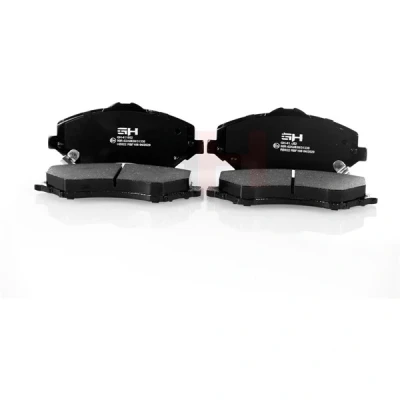Kuva GH 411602 Jarrupalat akustisella kulumavaroittimella JEEP: Compass, Cherokee III, WRANGLER 3, DODGE: Journey MPV, Nitro SUV, FIAT: Freemont