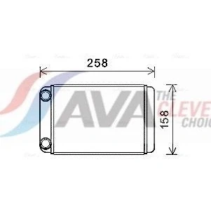 Kuva Lämmityslaitteen kenno AVA QUALITY COOLING OLA6677