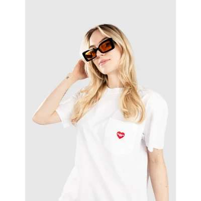 Kuva Carhartt WIP Pocket Heart Tpaita, Koko: Large, White / red