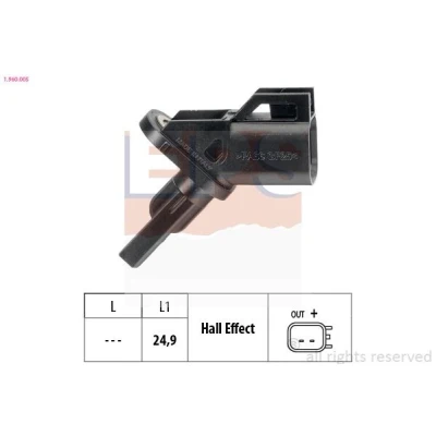 Kuva FACET 21.0005 ABS Anturi Made in Italy OE Equivalent VOLVO: XC60 I, V50, V70 3