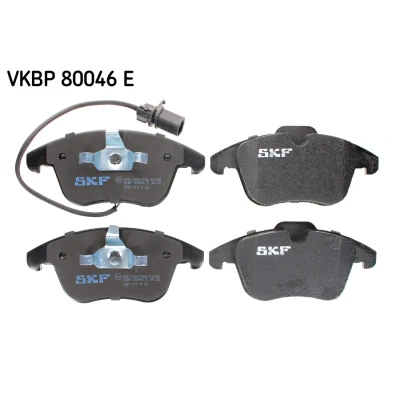 Kuva SKF VKBP 80046 E Jarrupalat Sis. kulumisenilmaisimen AUDI: A4 B8 Avant, Sedan, A5 Sportback