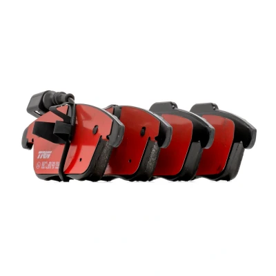 Kuva TRW DTEC COTEC GDB1762DTE Jarrupalat Sis. kulumisenilmaisimen VOLKSWAGEN: Tiguan I, Sharan II, AUDI: Q3, SEAT: Alhambra II
