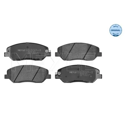 Kuva MEYLE 025 243 5117/W Jarrupalat ORIGINAL Quality Etuakseli akustisella kulumavaroittimella Huudonvaimennuspellillä HYUNDAI: SANTA FE 2, KIA: SORENTO 2