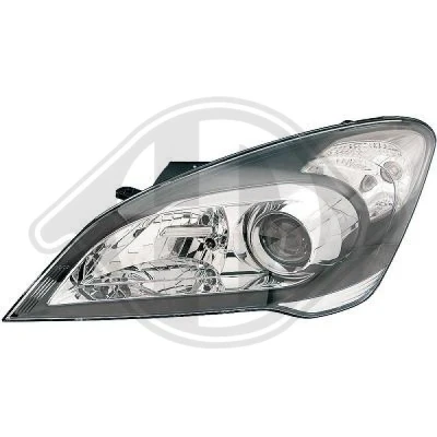 Kuva DIEDERICHS 6553181 Ajovaloumpio Vasen H7, H7/H1, H1 KIA: cee‘d I Farmari, Hatchback