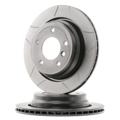 Kuva BREMBO MAX LINE 09.6841.75 Jarrulevyt 298 20 5 tuuletettu sisältä, lovella pinnoitettu hiiliteräs Ruuveilla BMW: Sedan, Touring