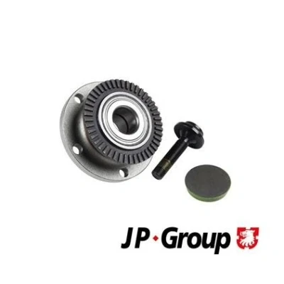 Kuva JP GROUP 1151402600 Pyöränlaakerit Taka akseli, vasen, oikea Asennusmateriaalilla integroidulla pyöränlaakerilla, ABS sensorirenkaalla