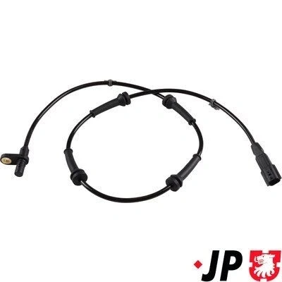 Kuva JP GROUP 4097103600 ABS Anturi Taka akseli, vasen, oikea aktiivisensori 925 Musta