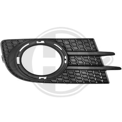 Kuva DIEDERICHS 2255144 Puskurin Ritilä reikä/reiät sumuvaloille Oikea VOLKSWAGEN: Tiguan I