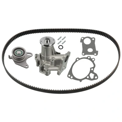 Kuva FEBI BILSTEIN 173154 Vesipumppu + Jakohihnasarja Vesipumpulla 163 MITSUBISHI: L200 III Pick up, Pajero Sport 1 SUV, HYUNDAI: H / Starex MPV