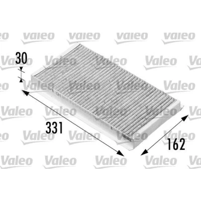 Kuva VALEO CLIMFILTER PROTECT 698710 Raitisilmasuodatin Aktiivihiilisuodatin 331 162 30 OPEL: Vectra C CC, Caravan, Sedan