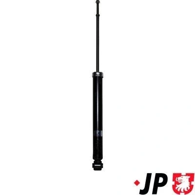 Kuva JP GROUP 3152100600 Iskunvaimentimet Taka akseli Kaasupaine Kaksiputki Joustintuki Tappi ylhäällä, Silmukka alhaalla TOYOTA: Aygo, CITROËN: C1 I