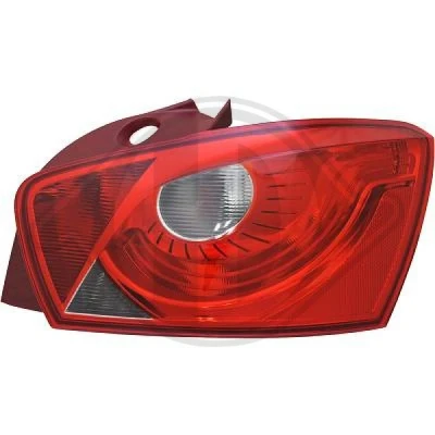 Kuva DIEDERICHS 7426091 Takavalot Vasen P21W, R10W, PY21W SEAT: Ibiza 4 Sportcoupe