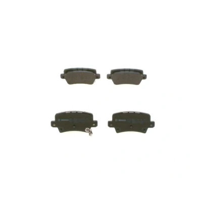 Kuva BOSCH 0 986 494 249 Jarrupalat Low Metallic akustisella kulumavaroittimella Huudonvaimennuspellillä, asennusohjeella HONDA: CIVIC 8 Hatchback